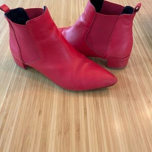 Miista Cherry Red Chelsea Boots